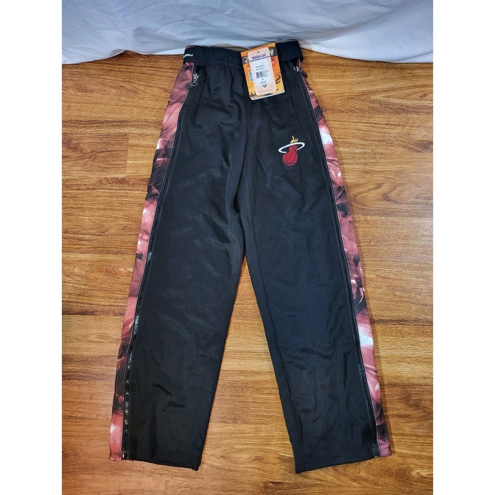 NWT Miami‎ Heat NBA Zipway Youth M 10-12 Pants